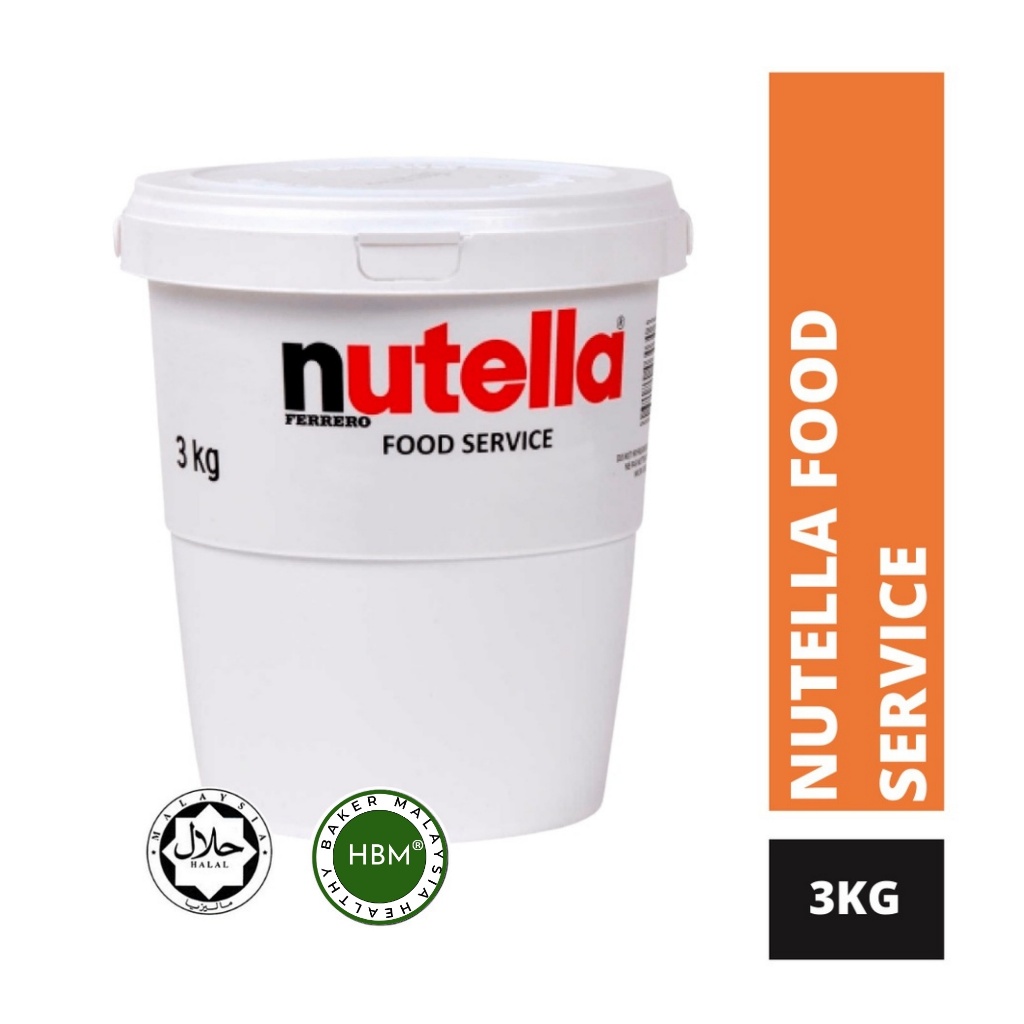 Nutella Ferrero Food Service/ Hazelnut Chocolate Spread 3kg/wholesale price