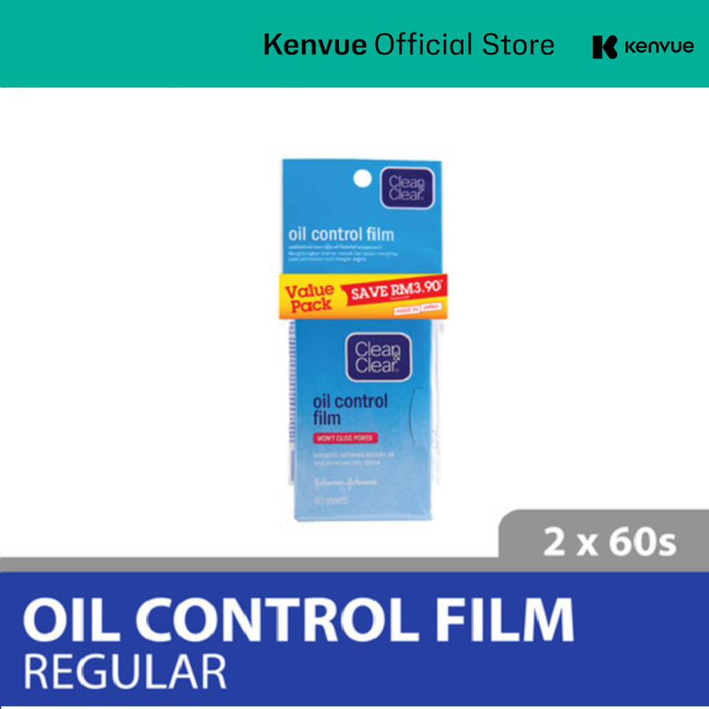 Clean & Clear Oil-Control Film (60s) [Twin Pack]