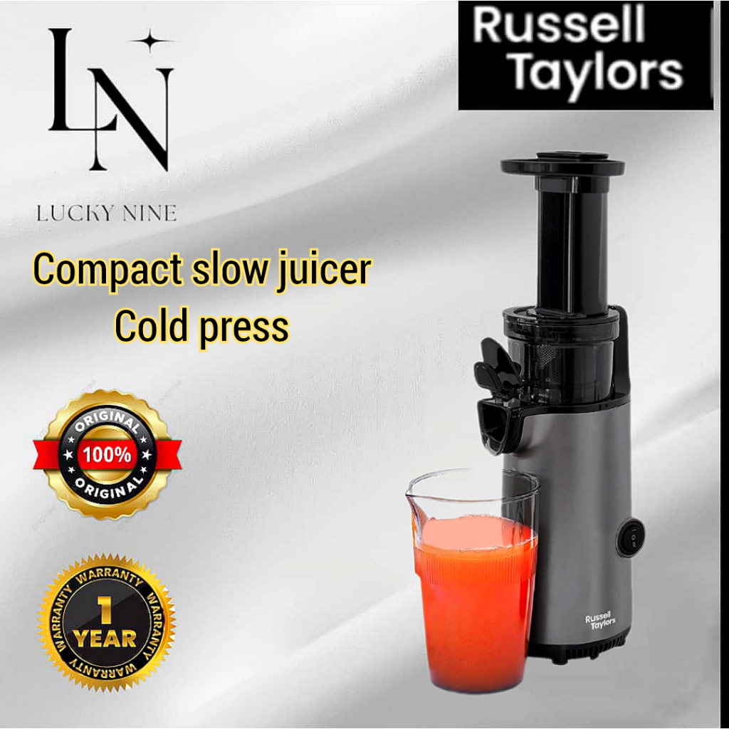 Russell Taylors Masticating Cold Pressed Compact Slow Juicer/Durable/Home Type SJ1