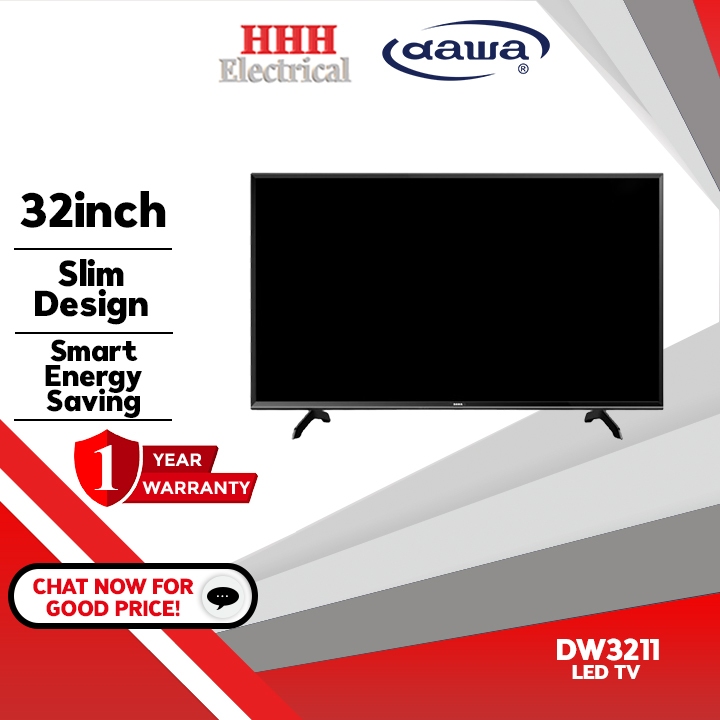 Dawa 32" Television LED TV DW3211 Televisyen 32 Inci