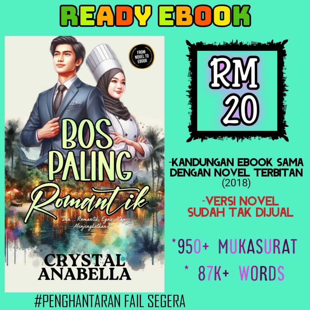 BOS PALING ROMANTIK - CRYSTAL ANABELLA (READY FILE)