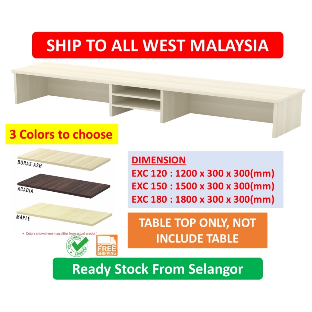 ⭐️⭐️DELIVER TO WHOLE WEST MALAYSIA ⭐️⭐️OFFICE FURNITURE EX Series Reception Counter Table Top ONLY(Not Include Table)