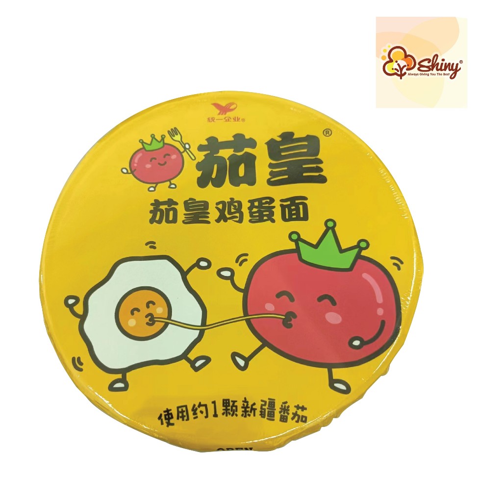 6925303795214 - The King of Tomato - Egg Noodle bowl （12入/CTN）统一茄皇鸡蛋面(碗）-12入/箱