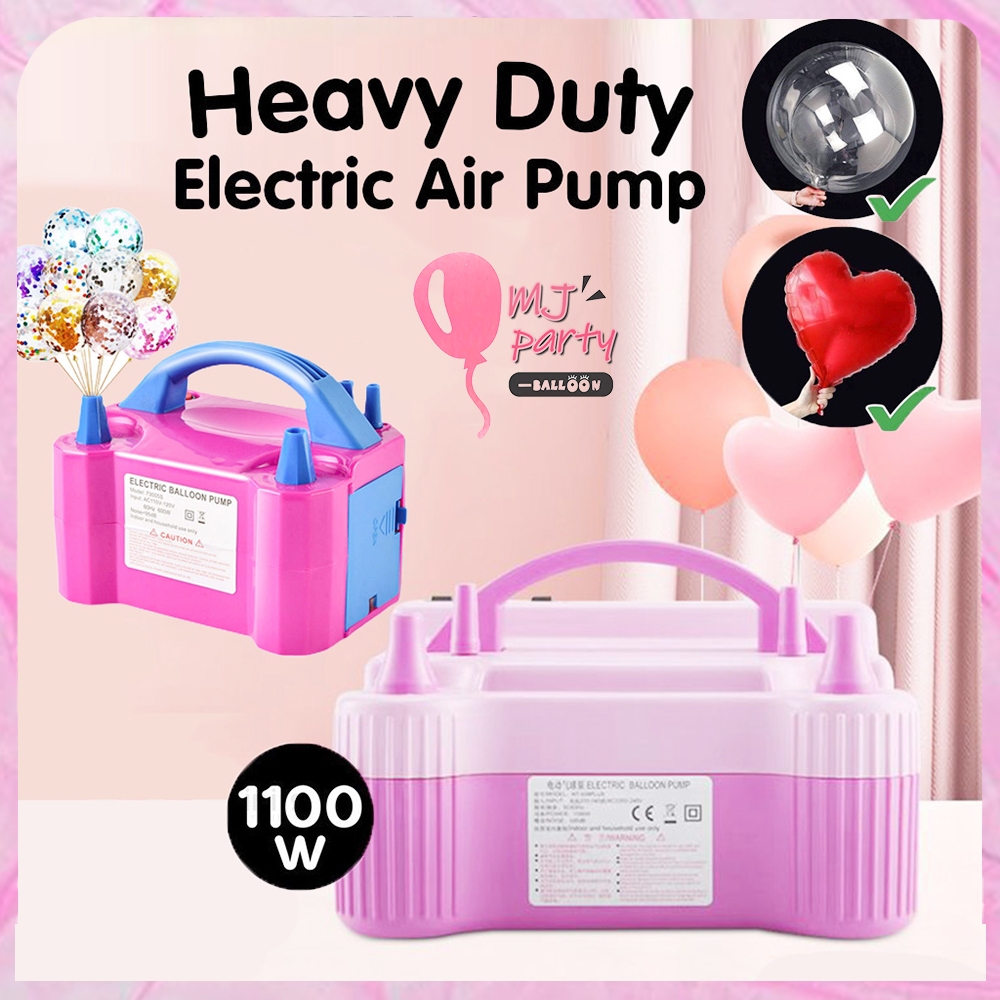 Balloon pump Manual Auto Electric Balloon Blower Balloon Air Electric Pump Portable Dual Nozzle ballon blower气球充气