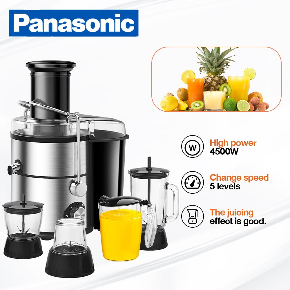 Panasonic Blender Smoothie Machine Ice Crusher Multifunction Large Capacity Automatic Juice Blender Low Noise