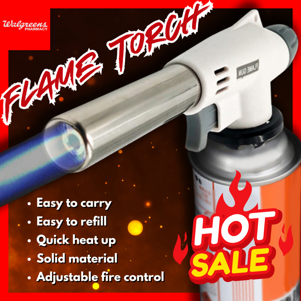 Fire Gun Flame Gun Butane Gas Torch (can fit most of the Butane Gas)