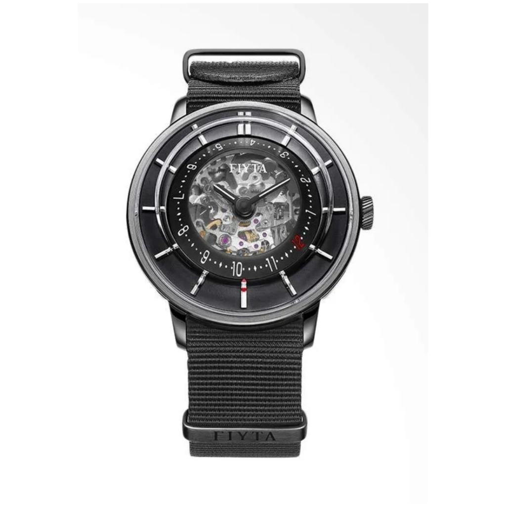 [Original] FIYTA 3D TIME SKELETON AUTOMATIC WATCH FTA-WGA868000.BBB