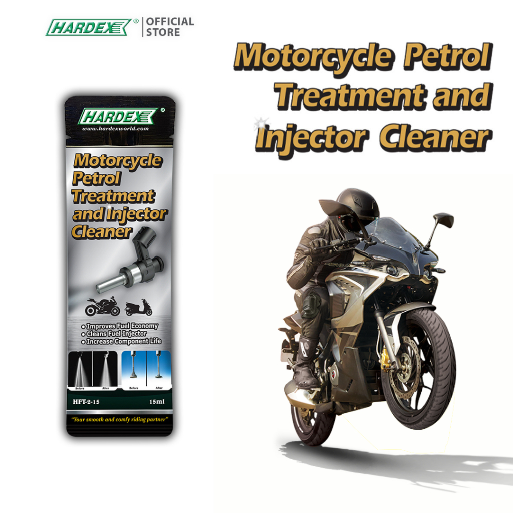 HARDEX Motorcycle Petrol Treatment and Injector Cleaner (15ml) HFT-2-15