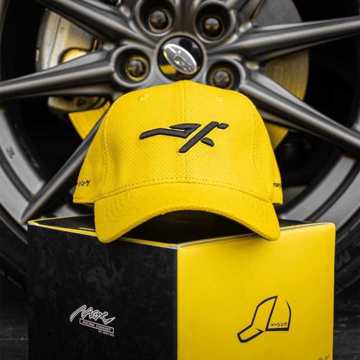 Max Racing Exhaust Black Racing Cap with Max Logo - Official Merchandise