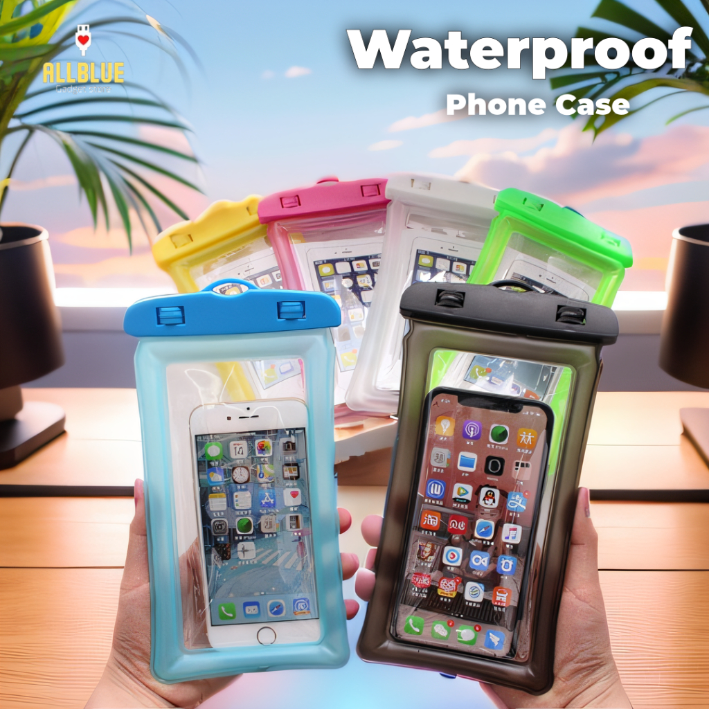 Waterproof Phone Case Bag Pouch Holder Pouch Cover Luminous Float Seaside Swimming