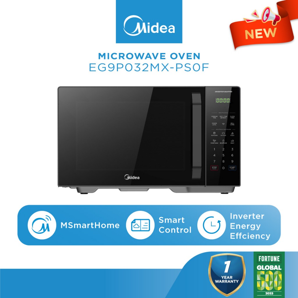 Midea EG9P032MX-PS0F 30L Inverter Digital Microwave Oven With WIFI Control