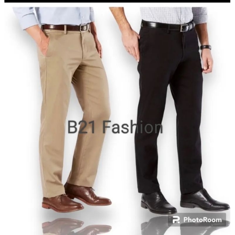 SUPER MEN'S SELUAR SLACK STRAIGHT CUT  pants ready Stock setiap masa 28-40