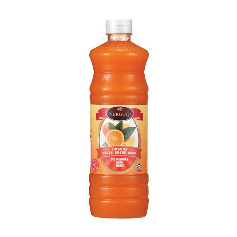 Vergold Orange Fruit Drink Base 1000ml