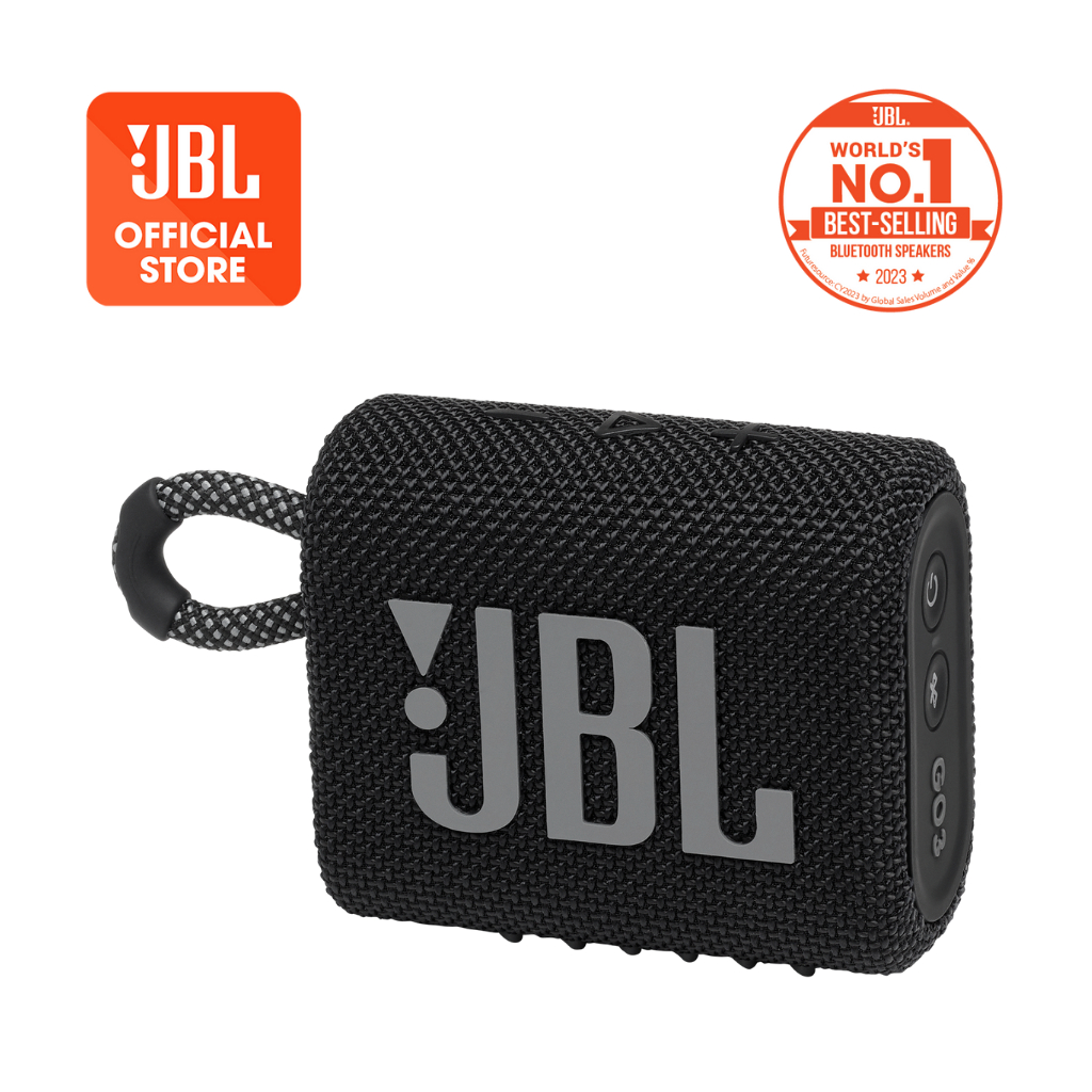 JBL GO 3 Portable Waterproof Bluetooth Speaker