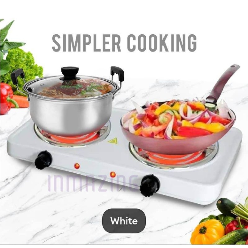 Electric Furnace Hot Plate 1000W Cooktop Single Electric Burner Portable Hot Plate Travel Cook Stove