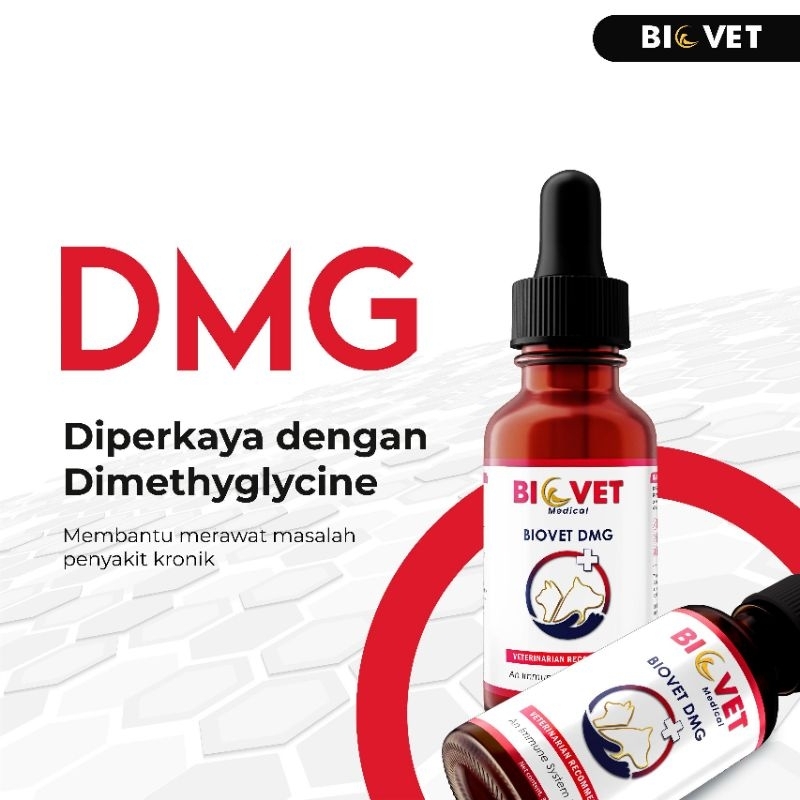 DMG Biovet 30ml VIRAL Merawat sakit2 kronik seperti fip dry, sporo, parvo dan luka