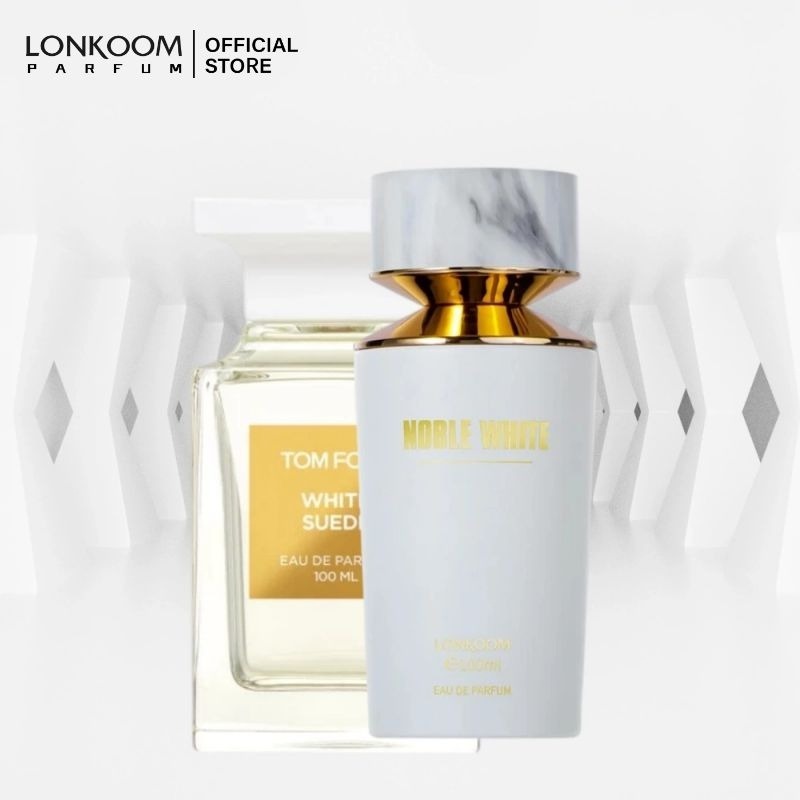 LONKOOM Perfume EDP Noble Gold/Black/White Edition Longlasting Unisex (100ml)