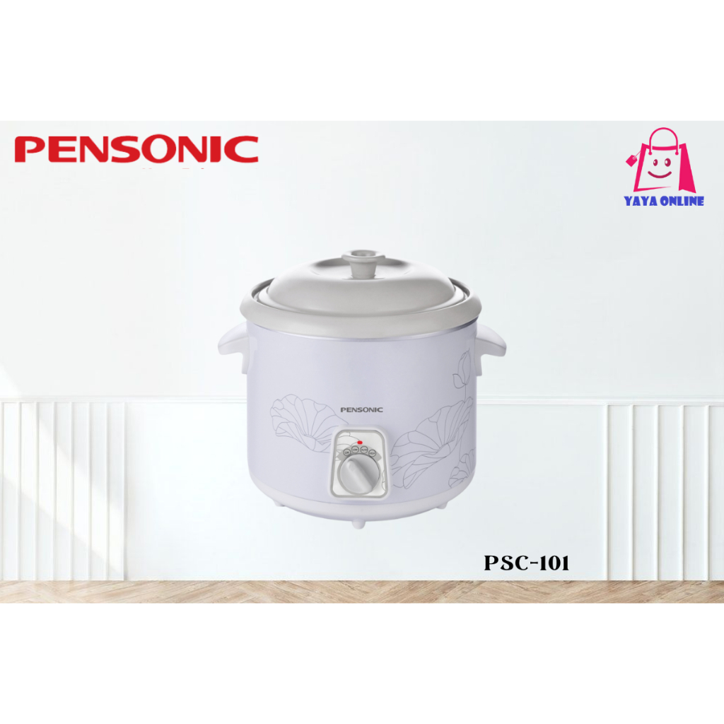 PENSONIC 1.0LITRE CERAMIC SLOW COOKER | PSC-101 PSC-301 PSC-501 (PERIUK PERLAHAN 慢炖锅) 3L / 5L