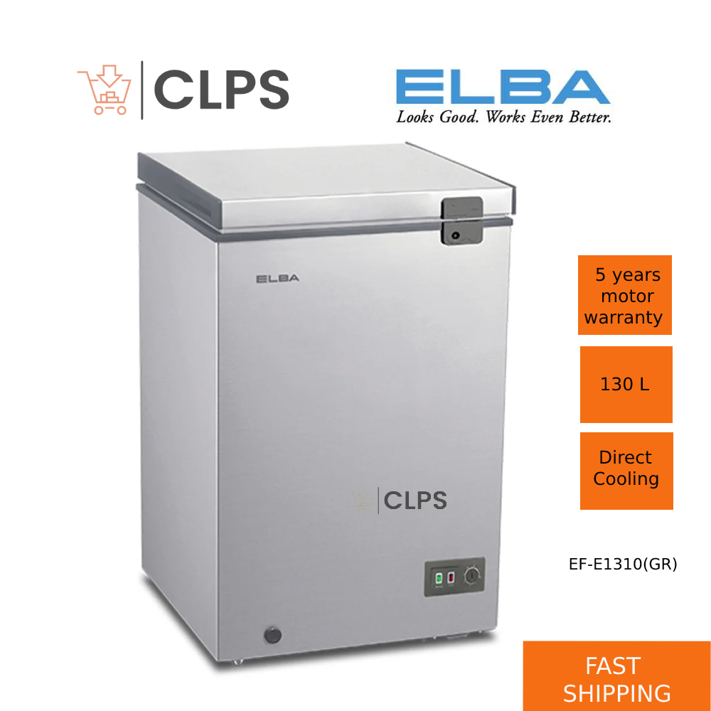 ELBA 130L Chest Freezer Artico EF-E1310(GR) EF-E1310