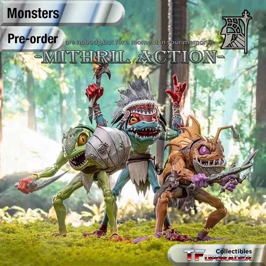 [Q1 2025] Mithril Action Monsters 1/10 Defender, Archer, Wave Chief