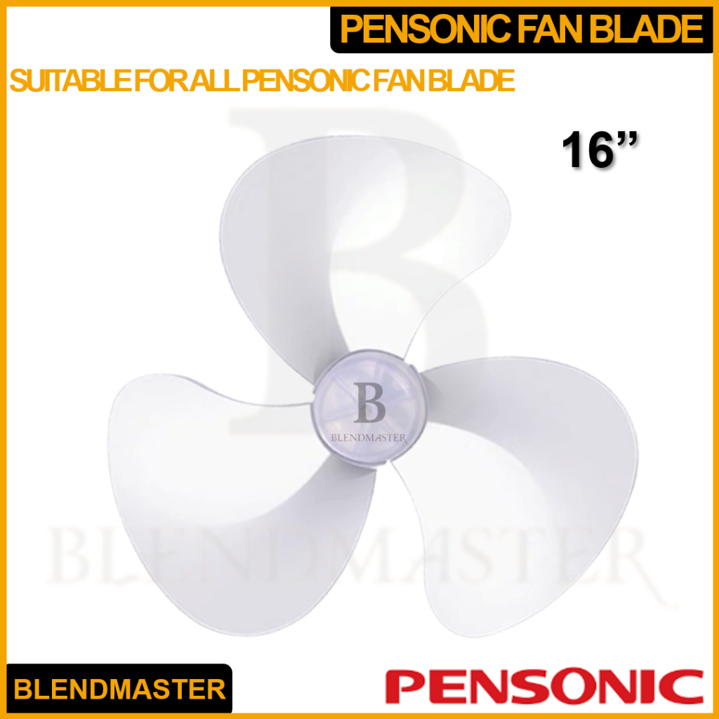 PENSONIC REPLACEMENT FAN BLADE KIPAS BILAH 风扇叶 16" Table Fan/Wall Fan/Stand Fan/Fan Kipas /Kipas Dinding 16inch 16inci