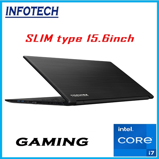 Gaming Toshiba Slim i5 6th Gen 15.6 inch intel Core i7 i3 8th SSD 256Gb , 16gb 8gb ram , w11pro , Laptop Notebook