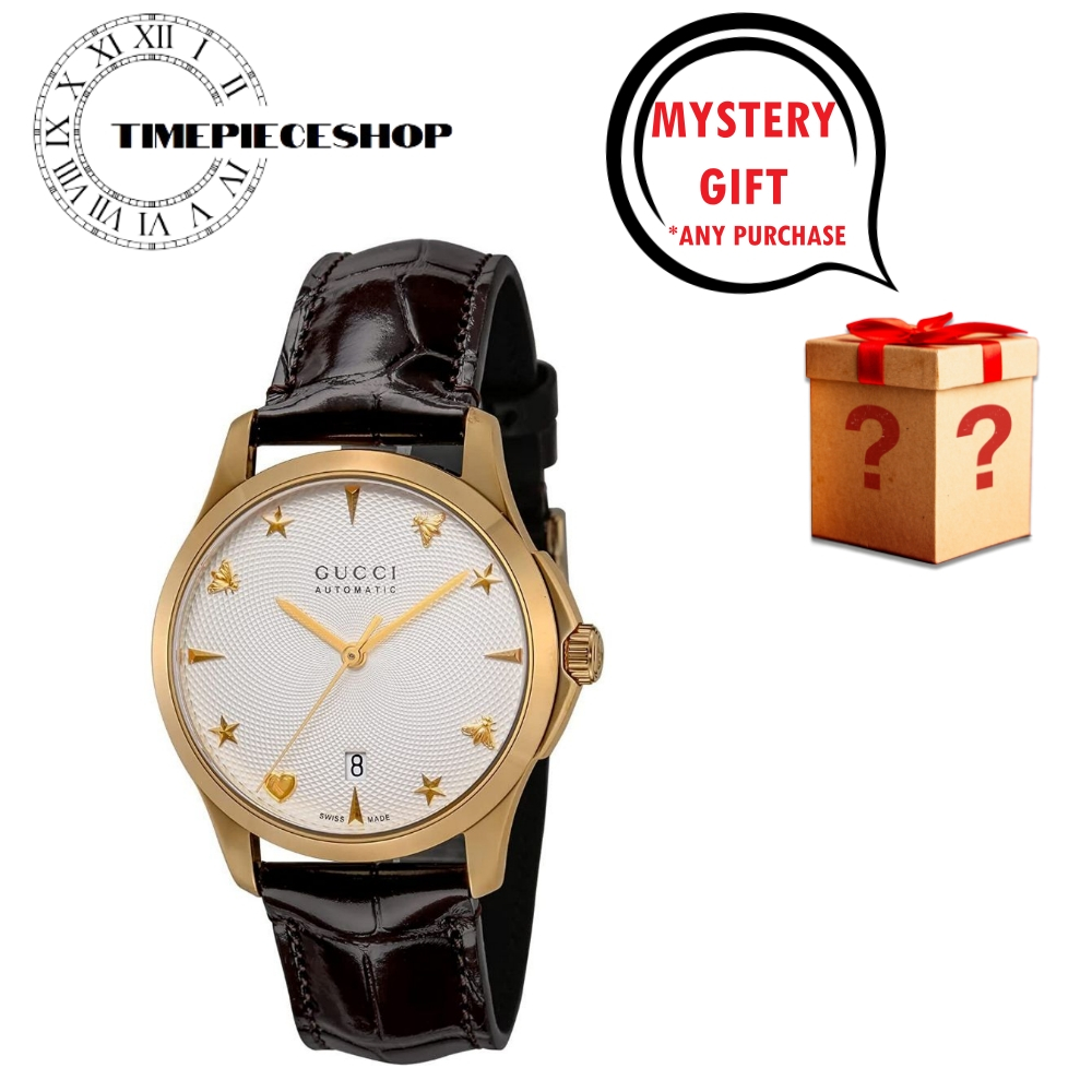 GUCCI G-TIMELESS AUTOMATIC MEN WATCH GUC-YA126470 With Mystery Gift