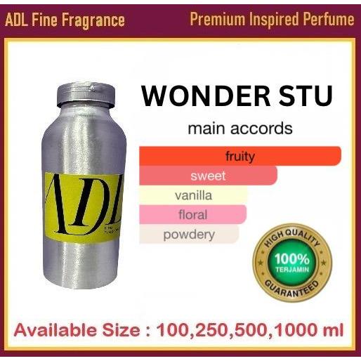 WONDER STU - Pure Pati / Extract Perfume - Untuk Spray, Roll Perfume Dan Lain-Lain