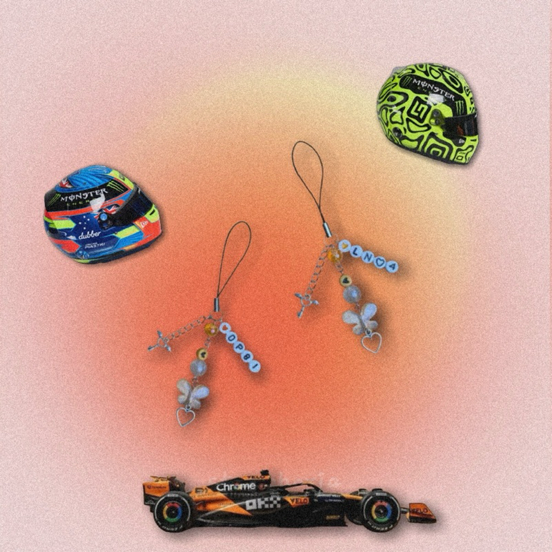 F1 Drivers Phone Straps/Keychain