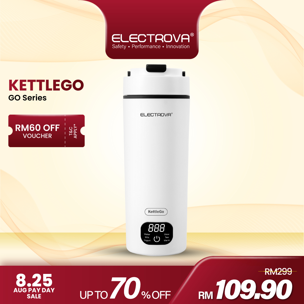 Electrova Portable Smart Electric Kettle GO