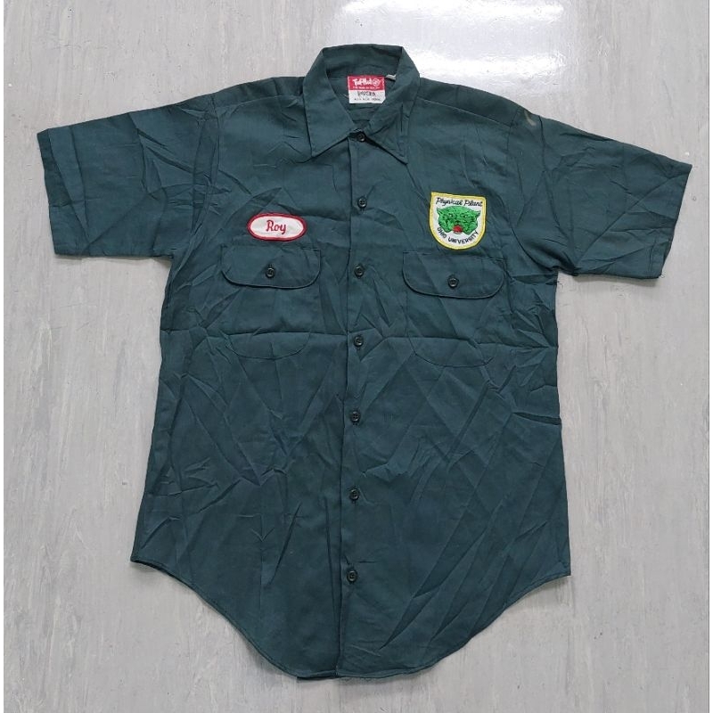 vintage 70s tuf-nut koratron work shirts