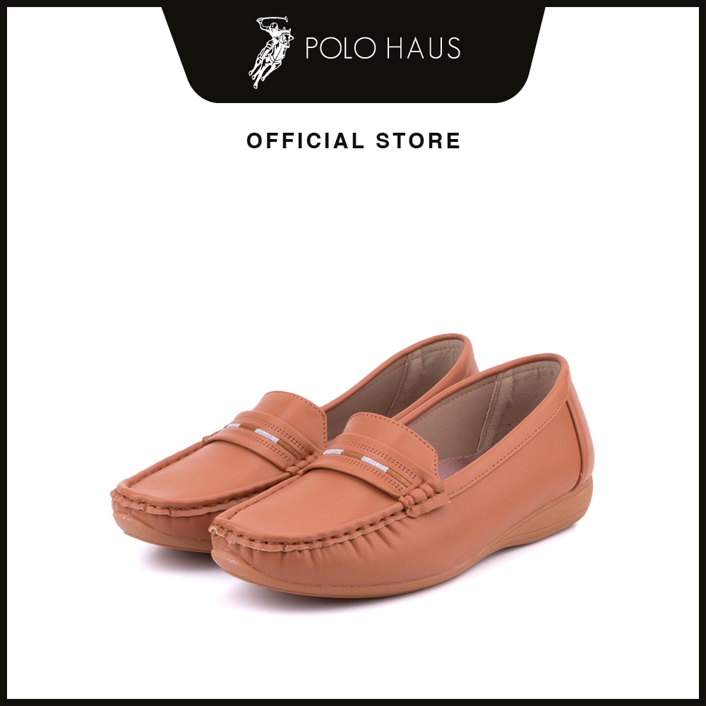 Polo Ladies Kinsley Stylish Loafers-P52202-TF01SV-83-CAMEL