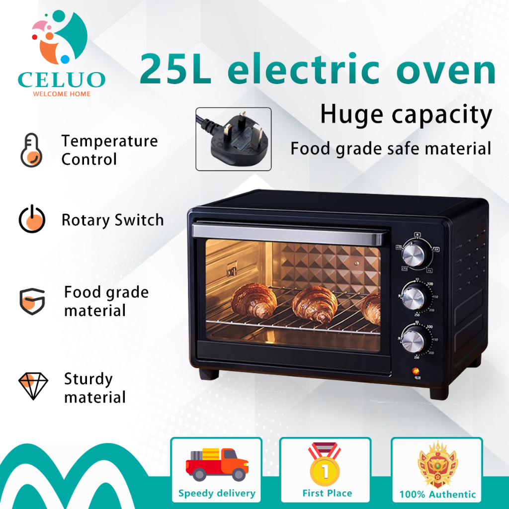 15/25/48L Electric Oven Convection Air Electric Oven Safe material, durable Roaster Toaster Ketuhar