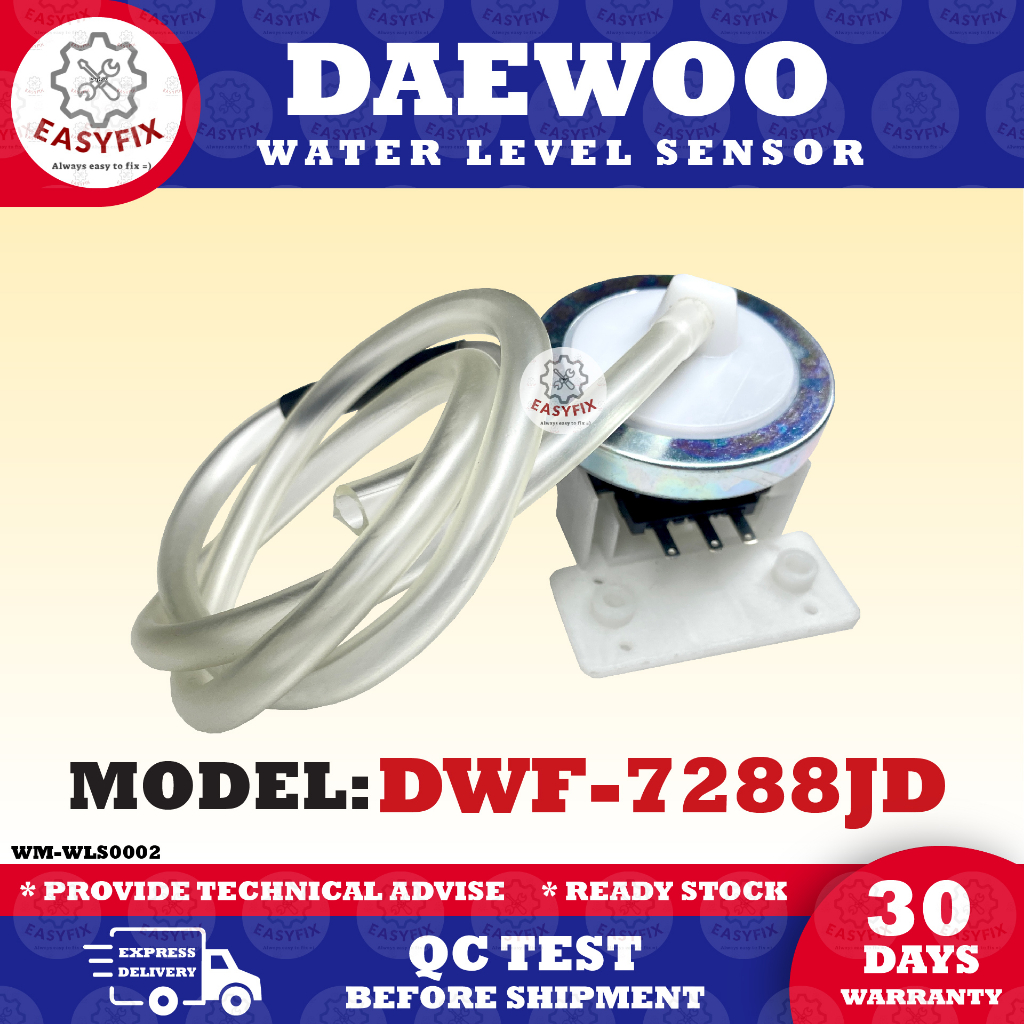 DWF-7288JD DAEWOO WASHING MACHINE WATER LEVEL SENSOR (SENSOR LEVEL AIR)