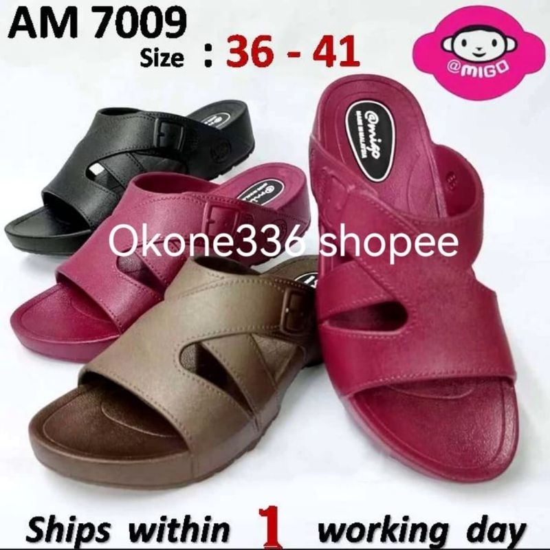 new stock original amigo women new fashion anti slip comfortable 7009 bk, ma,BR,36/40