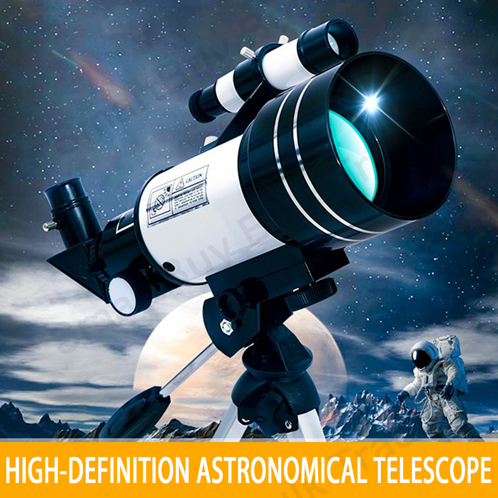 High-Definition Professional Stargazing High-Magnification Astronomical Telescope Kids