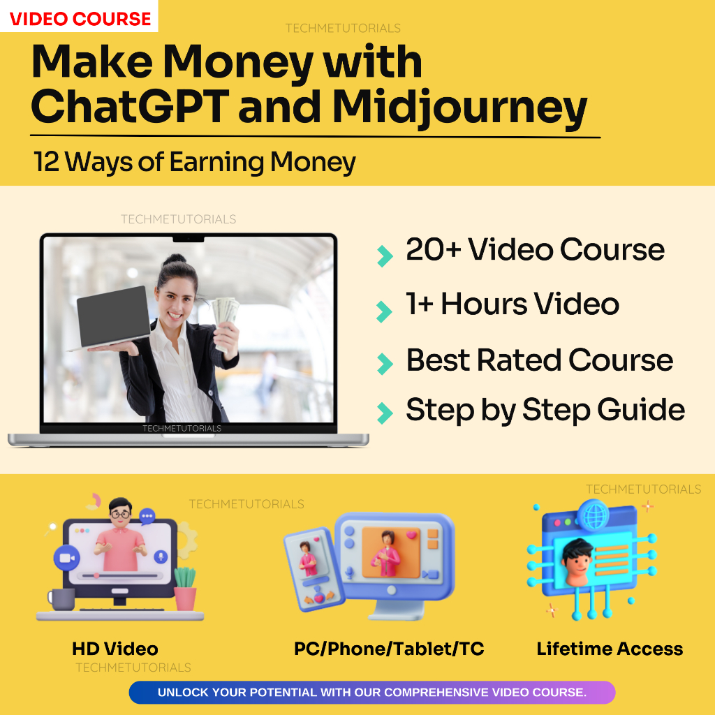 ChatGPT and Midjourney: 12 Ways of Earning Money. ChatGPT AI | ChatGpt Course ChatGpt 4 Chat Gpt ChatGpt