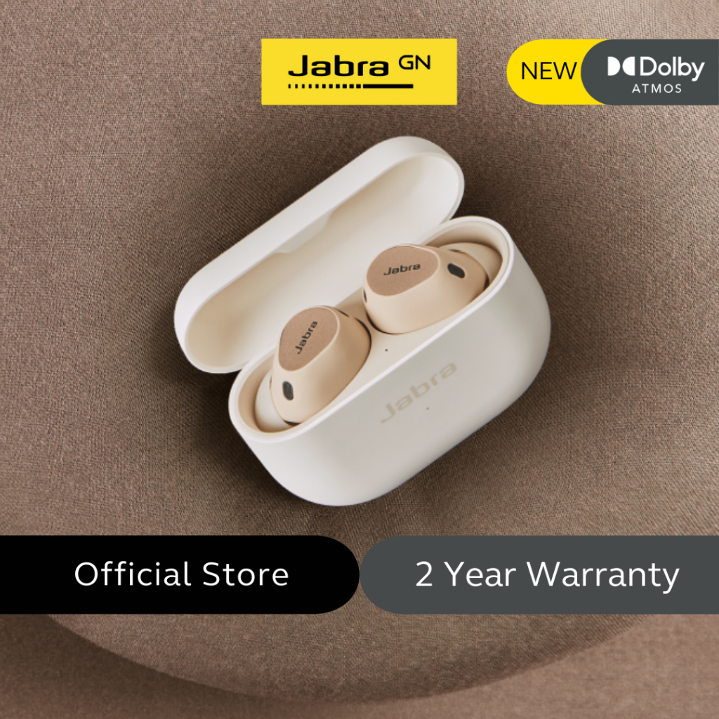 Jabra Elite 10 - Most Innovative True Wireless Earbuds for work and life. All-day comfort and Dolby Atmos Experience