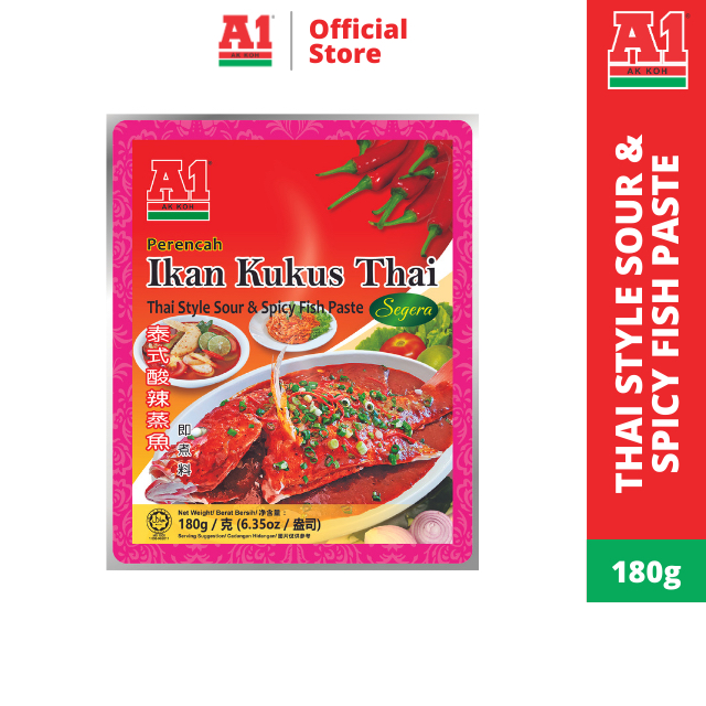 A1 Thai Style Sour & Spicy Fish Paste (180g)