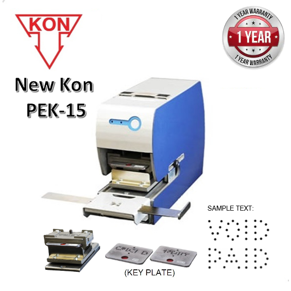 Electric Perforator New Kon PEK-15 (Cancellation of Securities) Fixed text – PAID / VOID / CNCLD