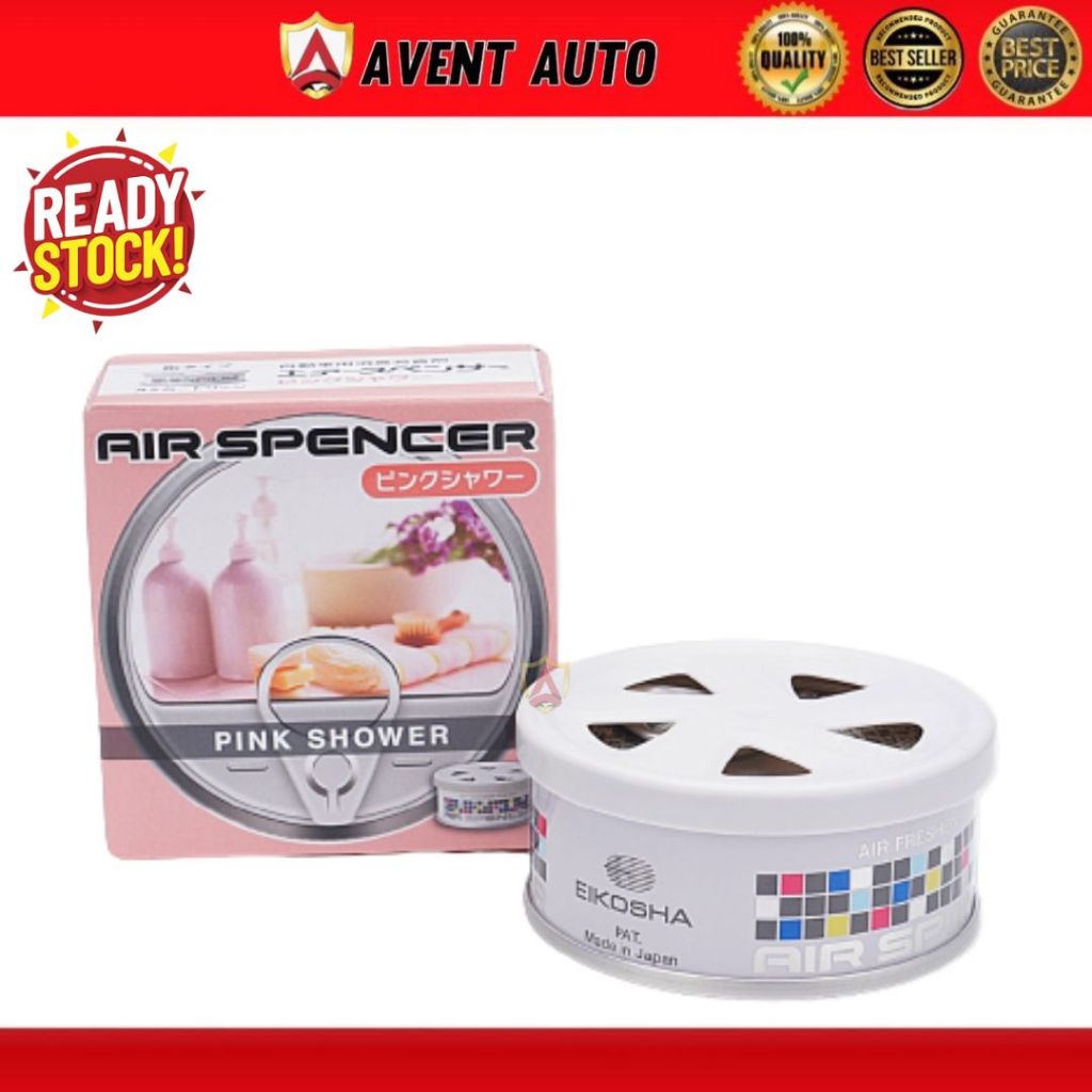 Car perfume air freshener air spencer As Cartridge Made in Japan JDM - A42 Pink Shower pewangi kereta