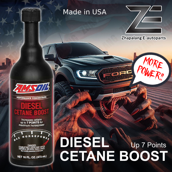 AMSOIL Diesel Cetane Boost: Unlock Ultimate Diesel Performance & Efficiency! 16 Oz / 473ml Booster Improver