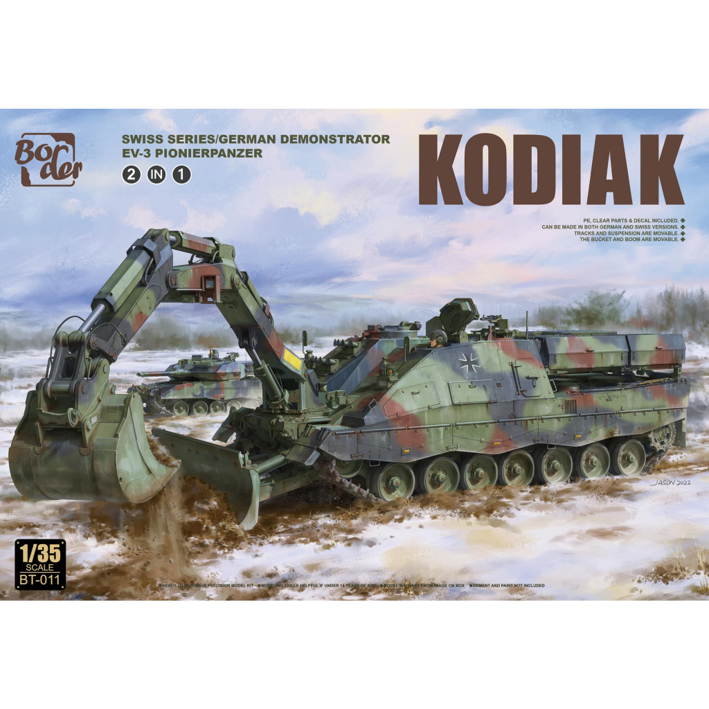 Border Model 1/35 Kodiak EV-3 Pionierpanzer