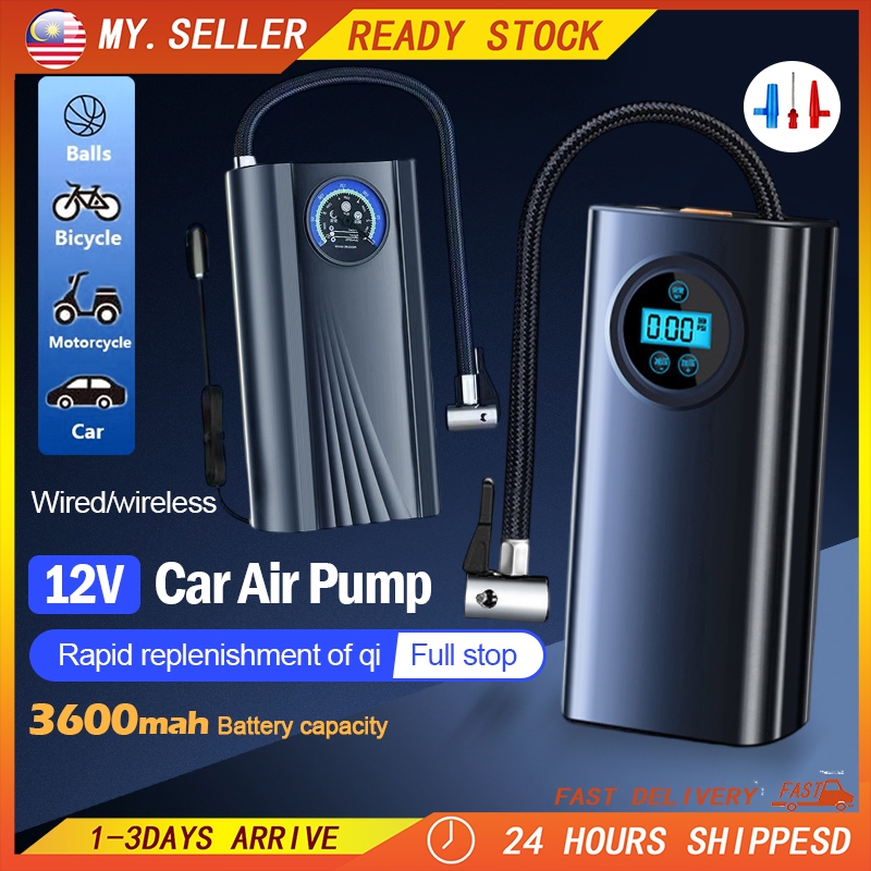 Car Tyre Inflator Tyre Pressure Pump Electric Tire Pump Car Air Pump Tyre Car Tyre Pump Portable Car Air Compressor Pump