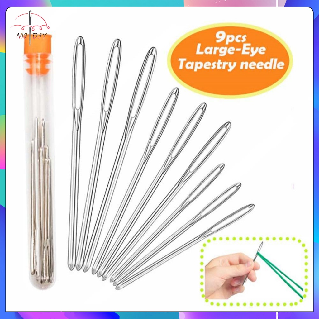 9pcs-Large-Eye-Tapestry-Needles-DIY-Crafts-Tools-Stainless-Steel-Embroidery-Cross-Stitch-Knitting-