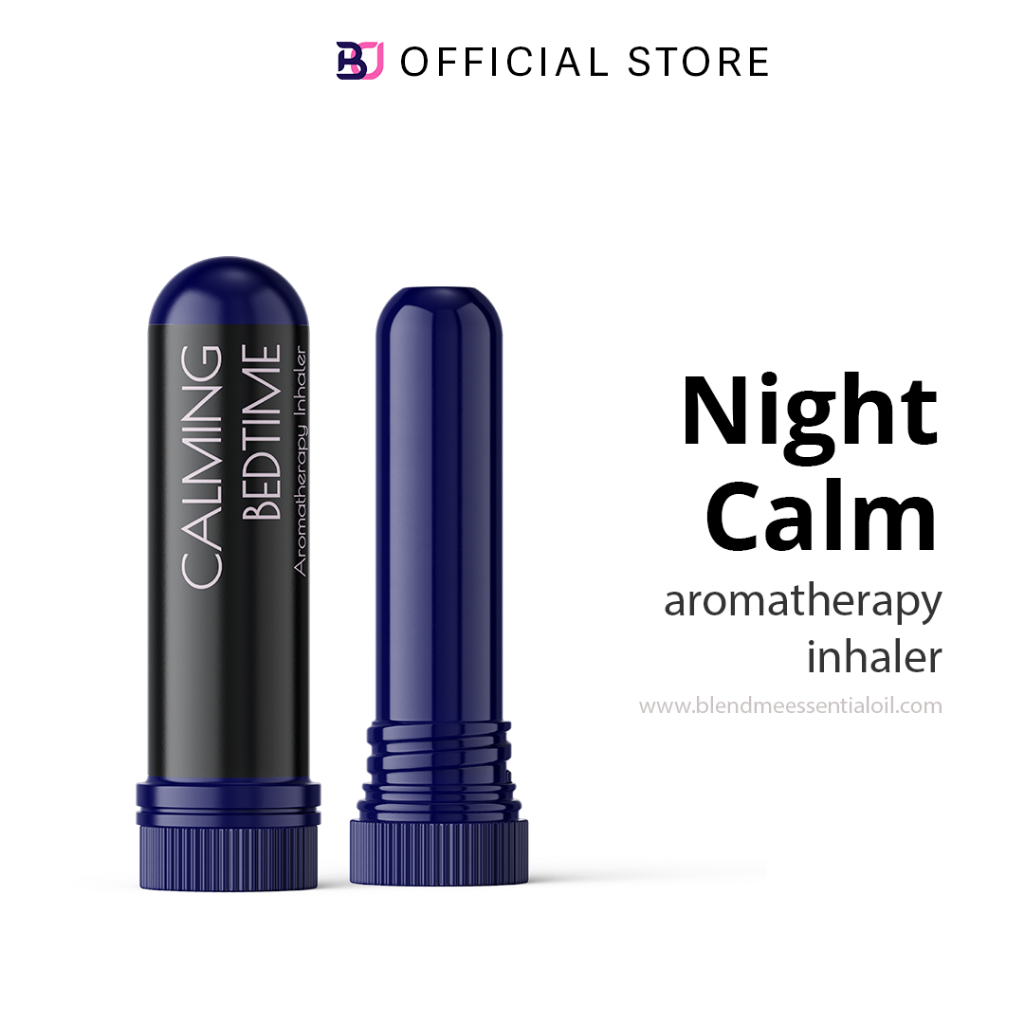 BlendME® Calming Bedtime Aromatherapy Inhaler for improve sleep (Therapeutic Grade Essential Oil)