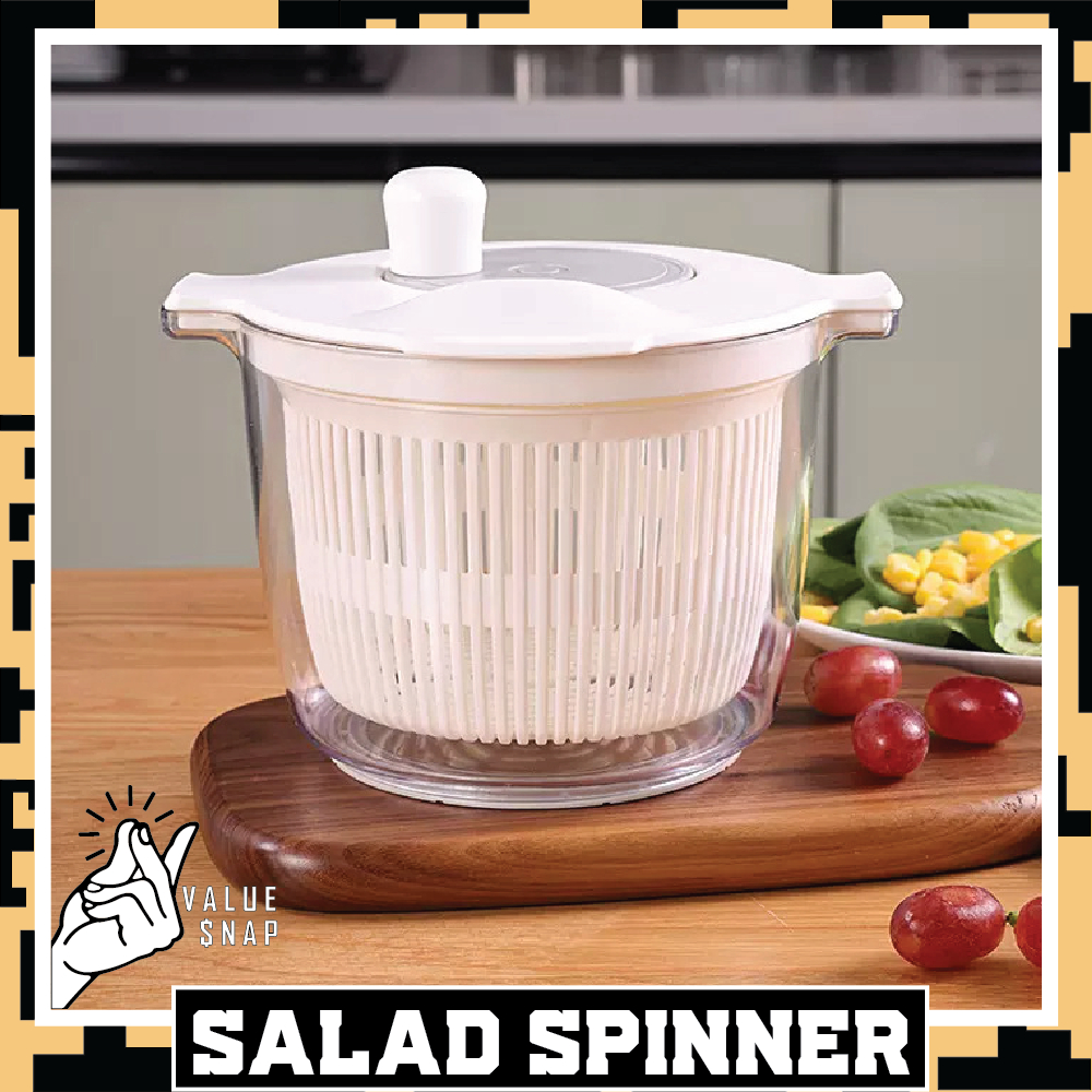 Salad Spinner Dehydrated Machine Manual Salad Dehydrator Vegetable Colander Water Drain Basket