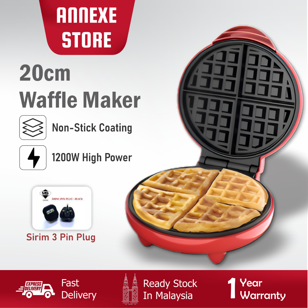 Electric Waffles Maker Bubble Egg Waffle Cake Oven Pancake Non-stick Baking Pan Breakfast Machine Muffin Sandwich Iron M