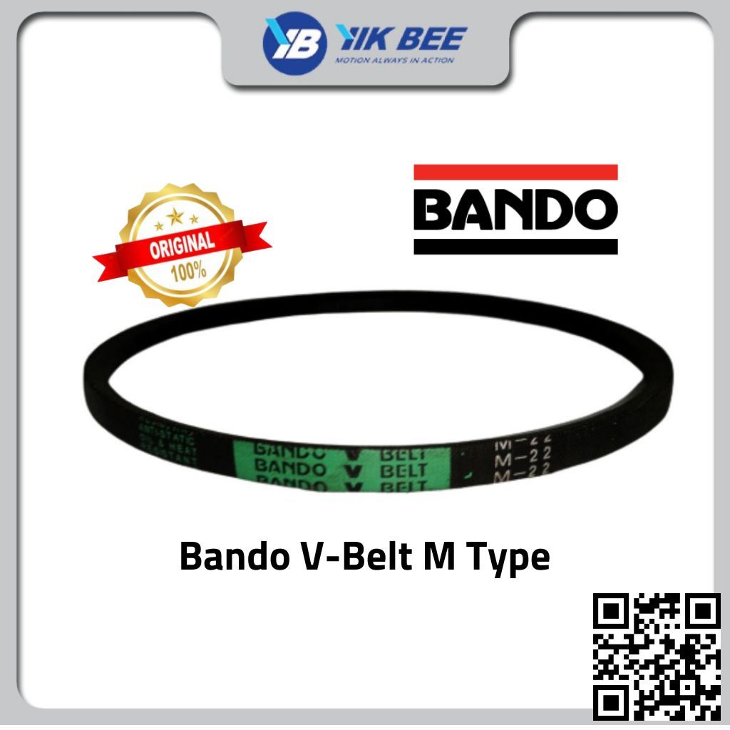 Bando V-Belt M Type M15 - M19 M20 M21 M22 M23 M24 M25 M26 M27 M28 M29 M30 M31Washing Machine HVAC Compressor, Dryer Belt