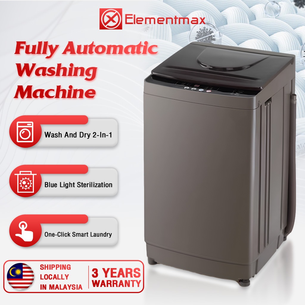 Automatic washing machine Blue sterilizatio Wash/dehydrate multi-functional mesin basuh Home Dormitory Rental hous全自动洗衣機